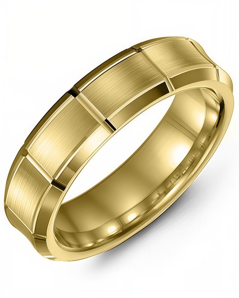 Men's & Women's Yellow Gold Wedding Band