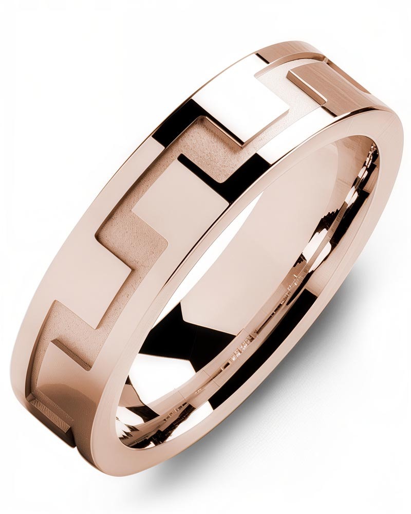 Men's & Women's Rose Gold Wedding Band