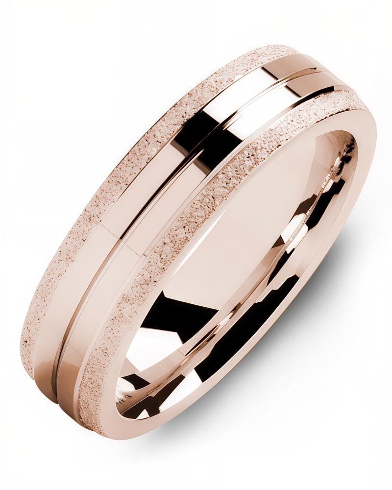 Men's & Women's Rose Gold Wedding Band