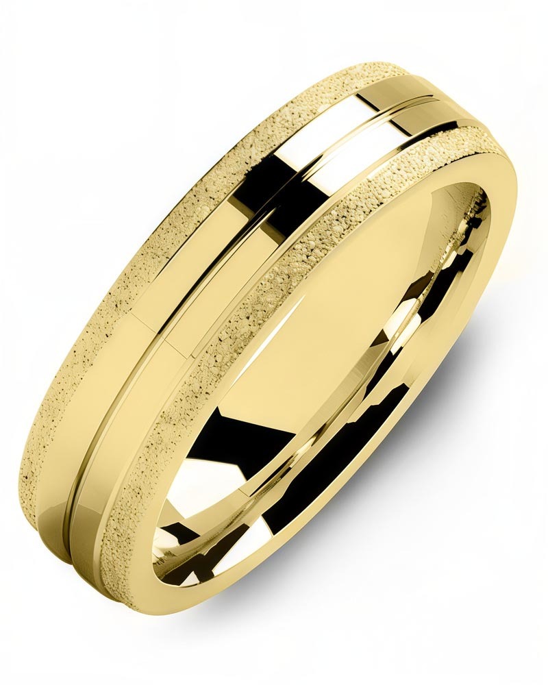 Men's & Women's Yellow Gold Wedding Band