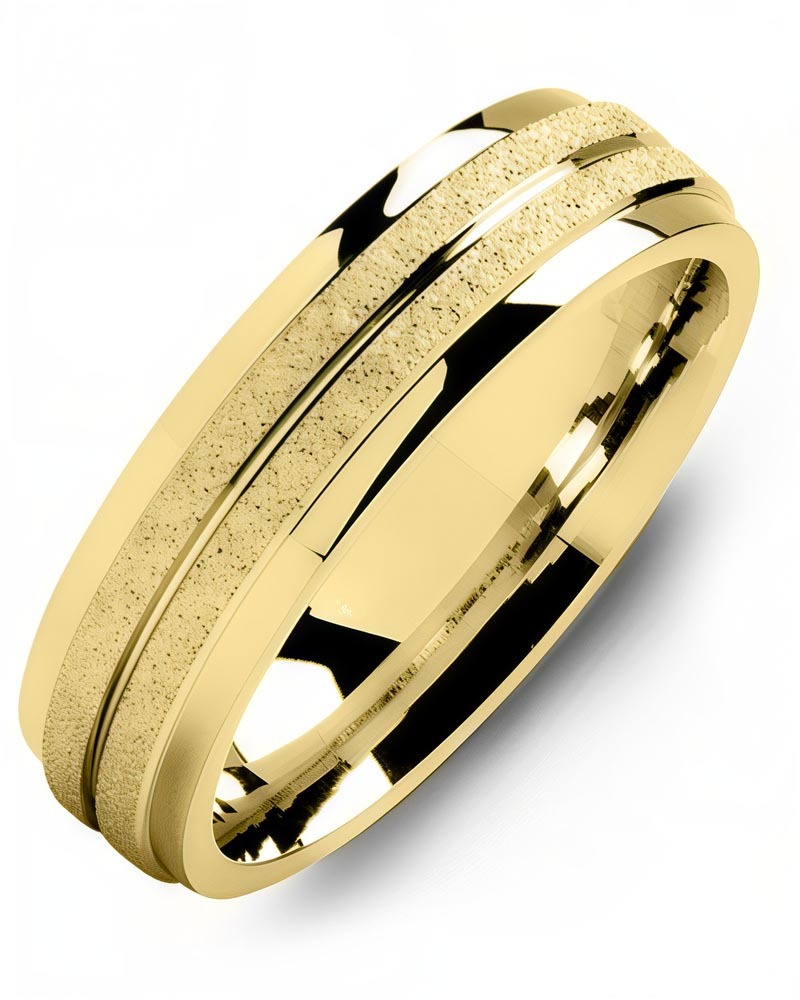 Men's & Women's Yellow Gold Wedding Band