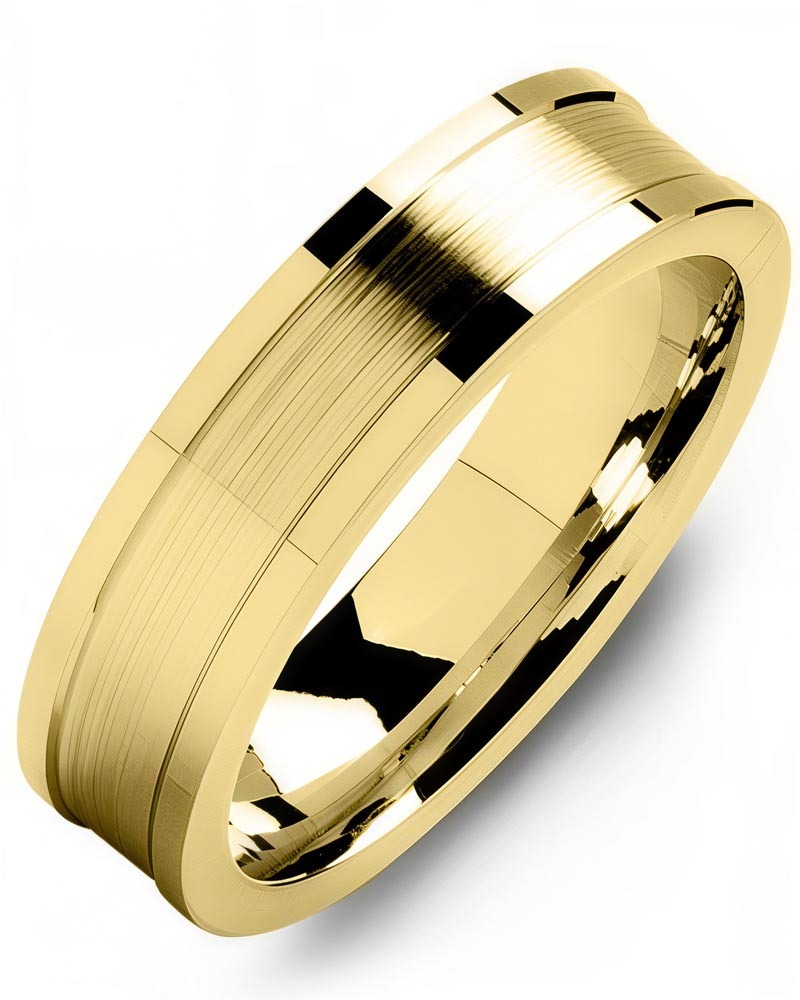 Men's & Women's Yellow Gold Wedding Band