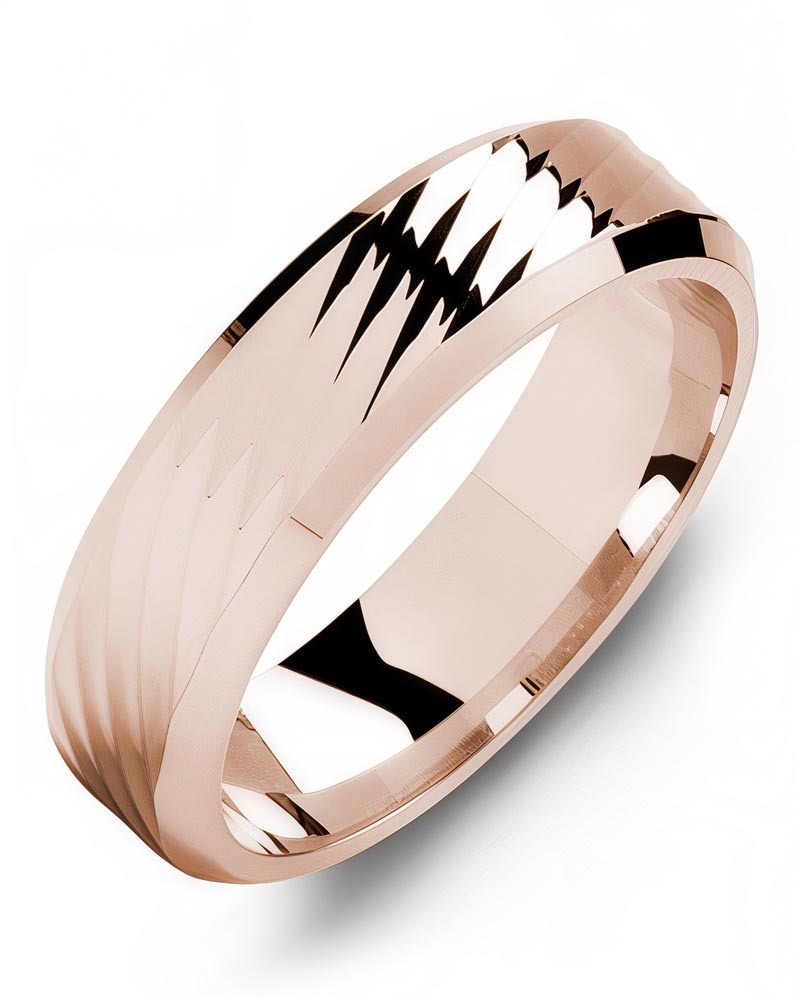 Men's & Women's Rose Gold Wedding Band