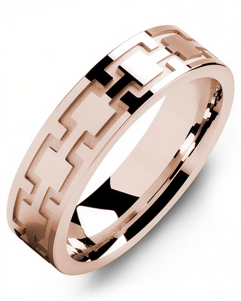 Men's & Women's Rose Gold Wedding Band