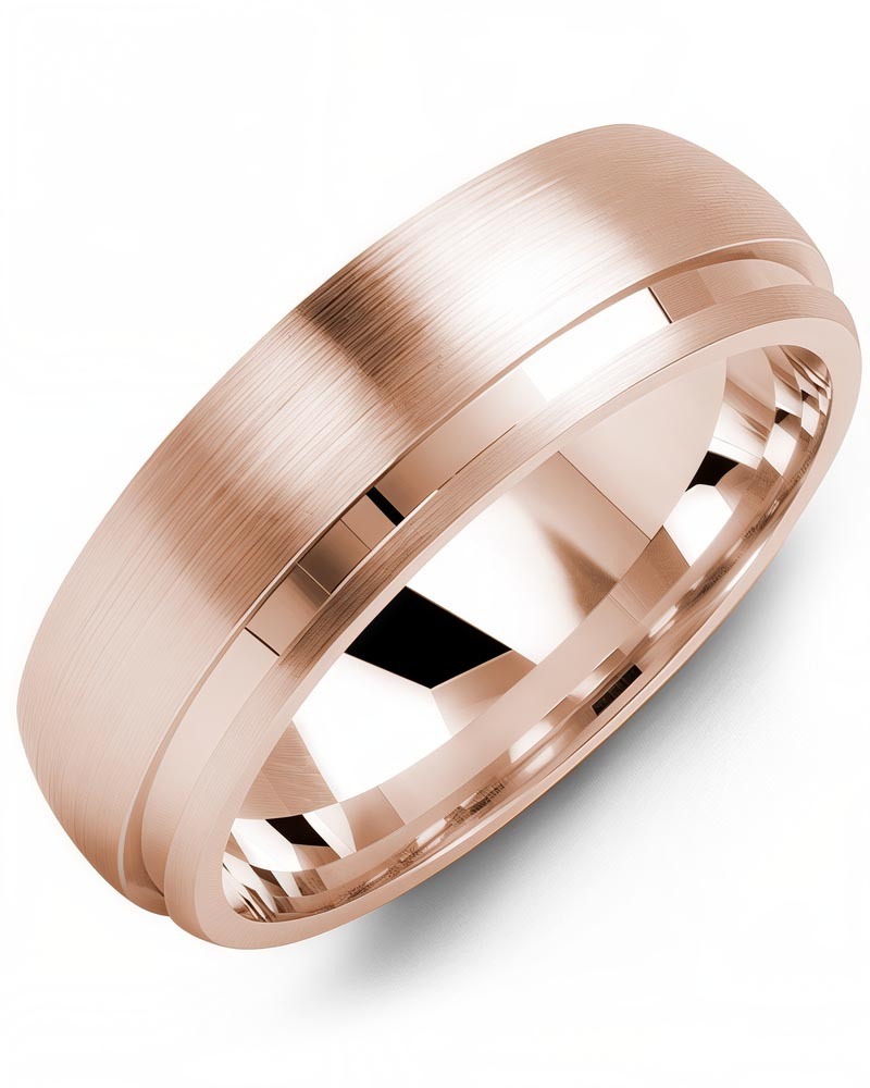 Men's & Women's Rose Gold Wedding Band