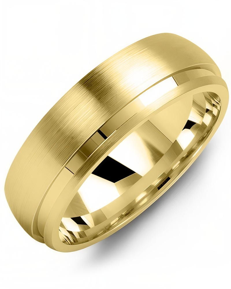 Men's & Women's Yellow Gold Wedding Band