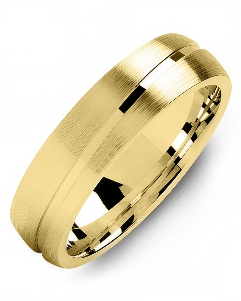 Men's & Women's Yellow Gold Wedding Band