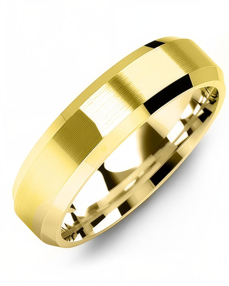 Men's & Women's Yellow Gold Wedding Band