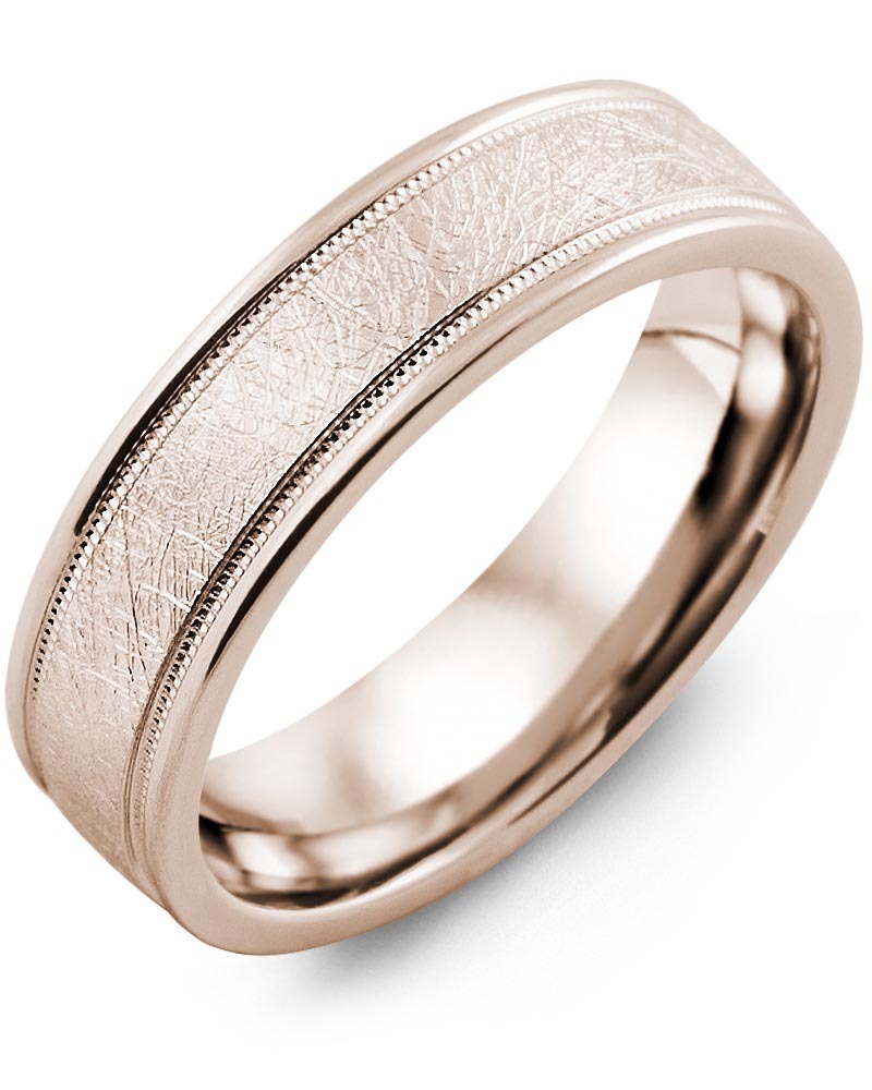Men's & Women's Rose Gold Wedding Band