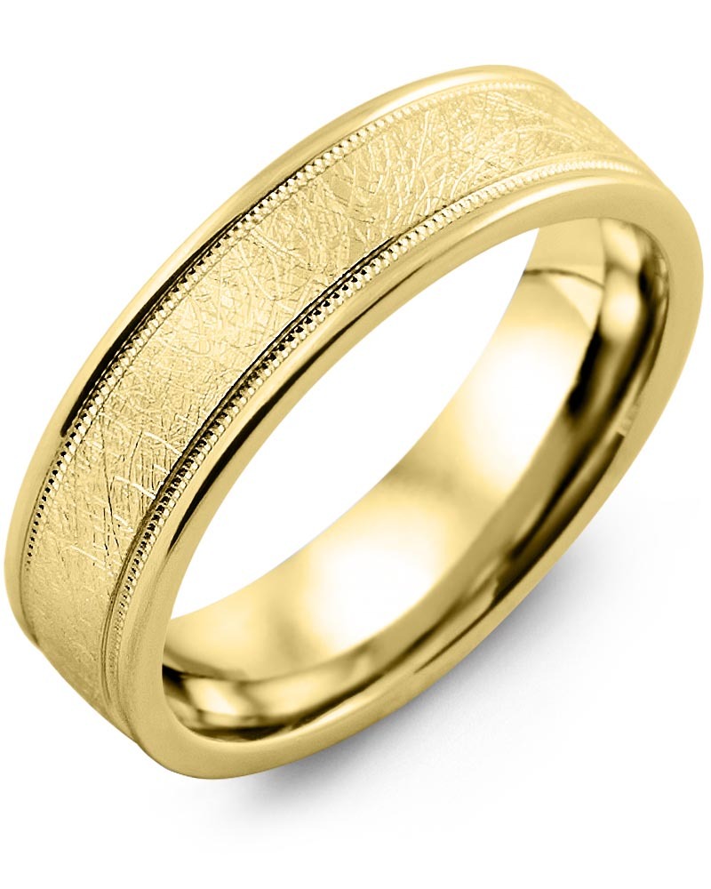 Men's & Women's Yellow Gold Wedding Band