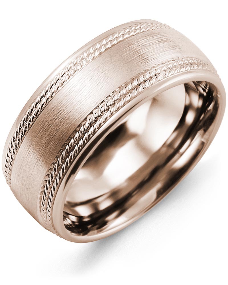 Men's & Women's Rose Gold Wedding Band