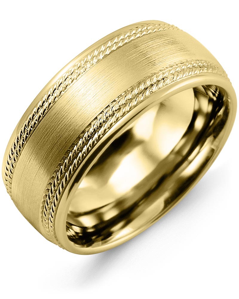 Men's & Women's Yellow Gold Wedding Band