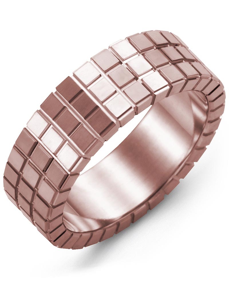 Men's & Women's Rose Gold Wedding Band