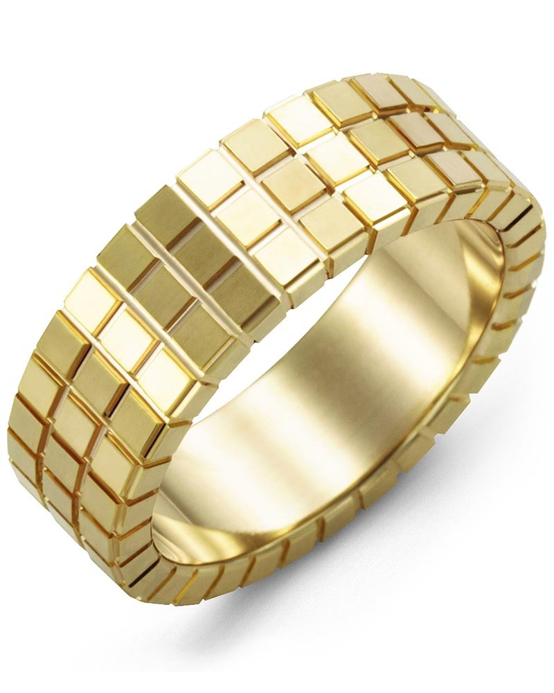 Men's & Women's Yellow Gold Wedding Band