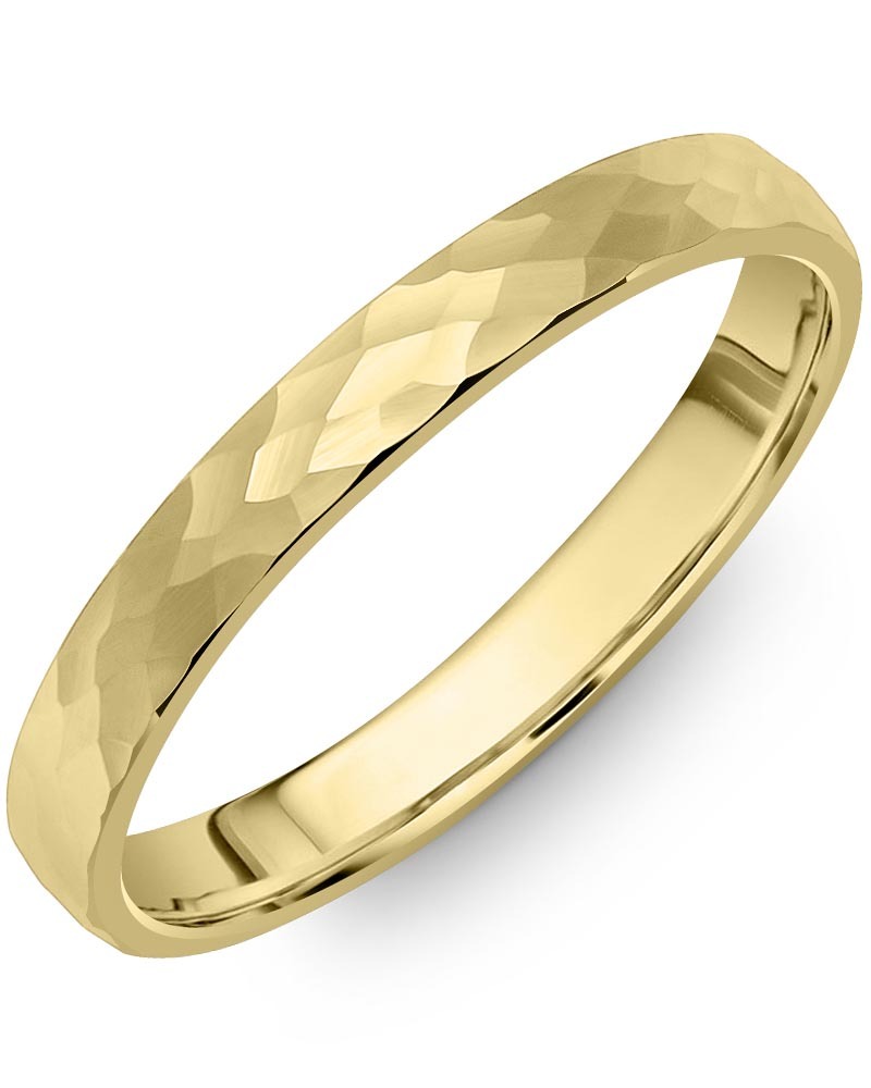 Men's & Women's Dome Yellow Gold Wedding Band from MADANI Rings. Wedding bands, fashion rings, promise rings, made of Tungsten, Ceramic, Cobalt, and Gold. View the collection at madanirings.com