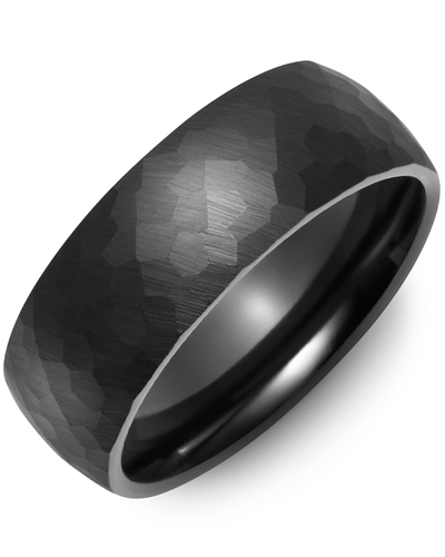 Men's & Women's Black Ceramic Wedding Band from MADANI Rings. Wedding bands, fashion rings, promise rings, made of Tungsten, Ceramic, Cobalt, and Gold. View the collection at madanirings.com