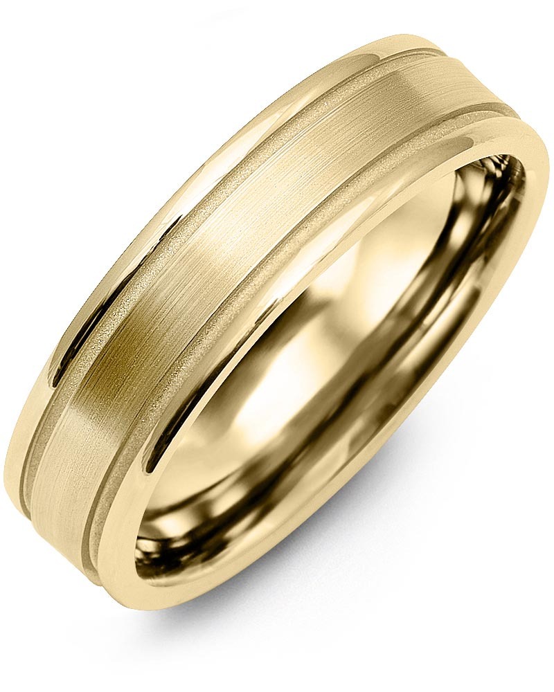 Men's & Women's Yellow Gold Wedding Band