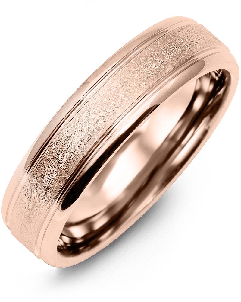 Men's & Women's Rose Gold Wedding Band