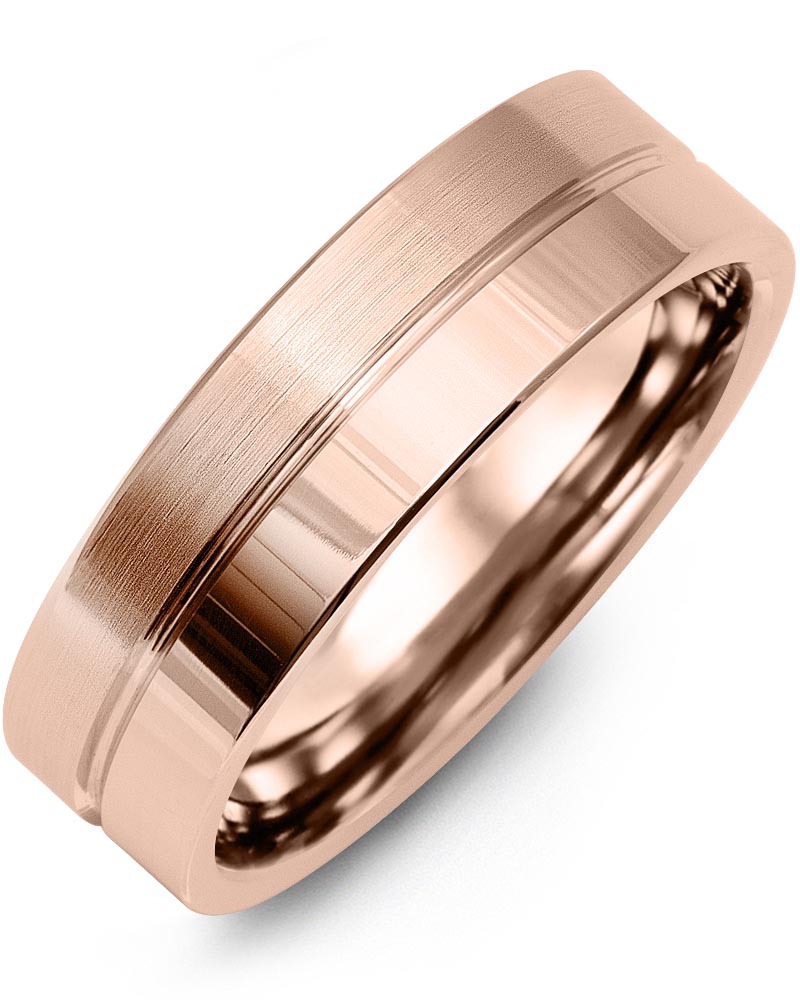 Men's & Women's Rose Gold Wedding Band