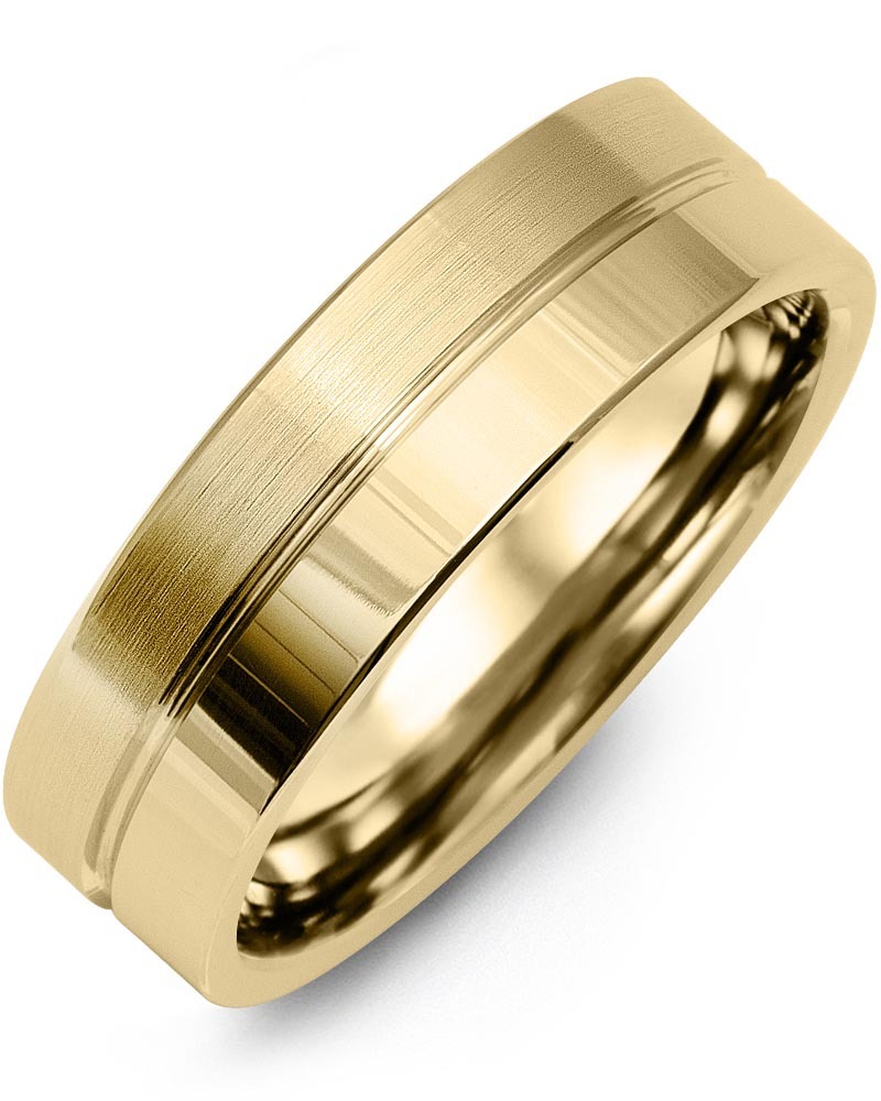 Men's & Women's Yellow Gold Wedding Band