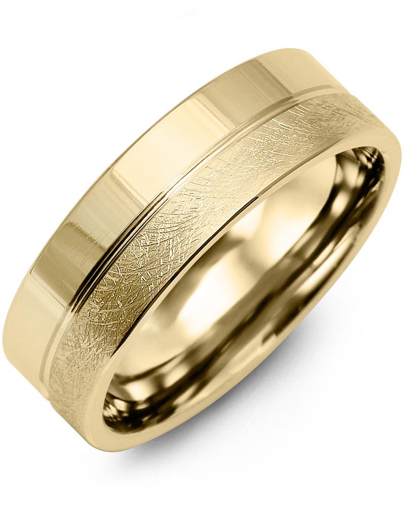 Men's & Women's Yellow Gold Wedding Band