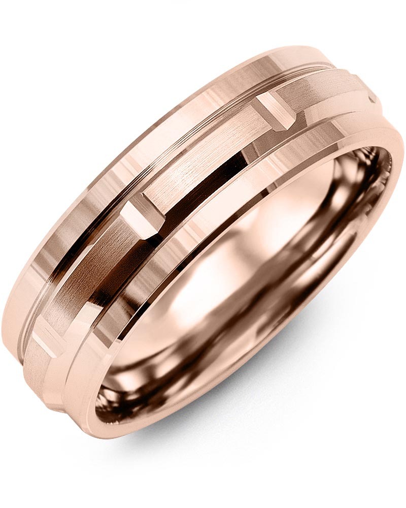 Men's & Women's Rose Gold Wedding Band
