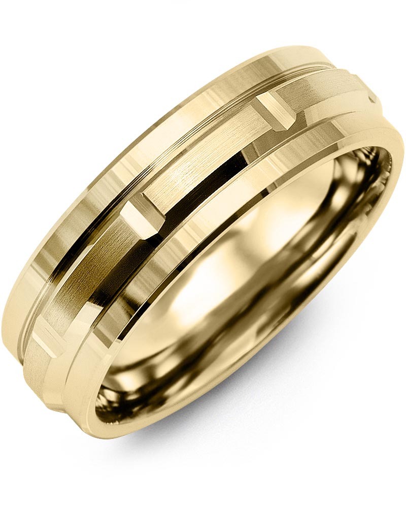 Men's & Women's Yellow Gold Wedding Band