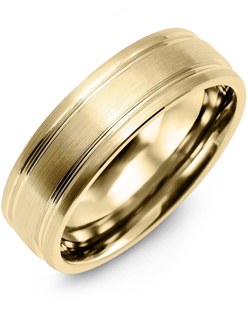 Men's & Women's Yellow Gold Wedding Band