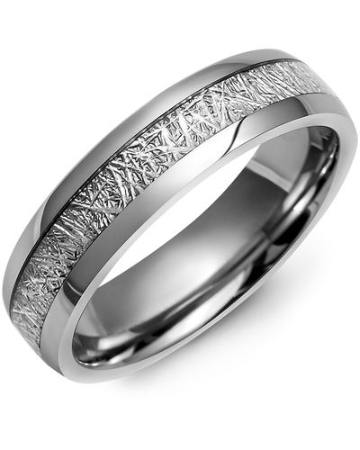 Men's & Women's Tungsten & Meteorite Design Wedding Band from MADANI Rings. Wedding bands, fashion rings, promise rings, made of Tungsten, Ceramic, Cobalt, and Gold. View the collection at madanirings.com