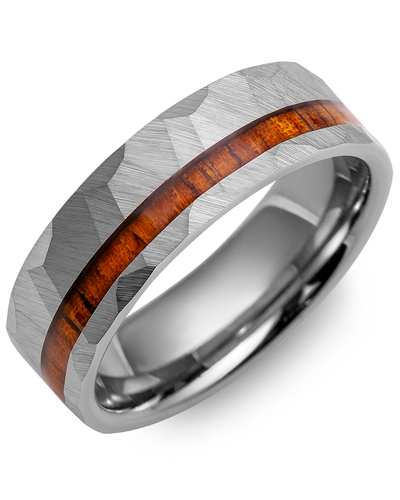 Men's & Women's Tungsten & Koa Wood Wedding Band from MADANI Rings. Wedding bands, fashion rings, promise rings, made of Tungsten, Ceramic, Cobalt, and Gold. View the collection at madanirings.com