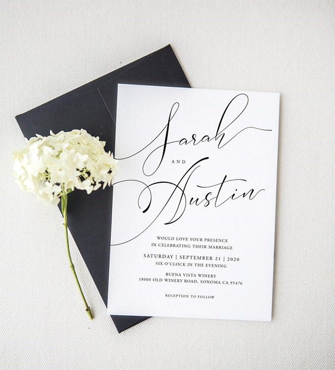 What Are the Best Wedding Invitation Sizes?