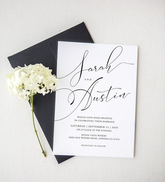 Handmade Wedding Invitations: 21 Designs That Every Couple Will Adore -   