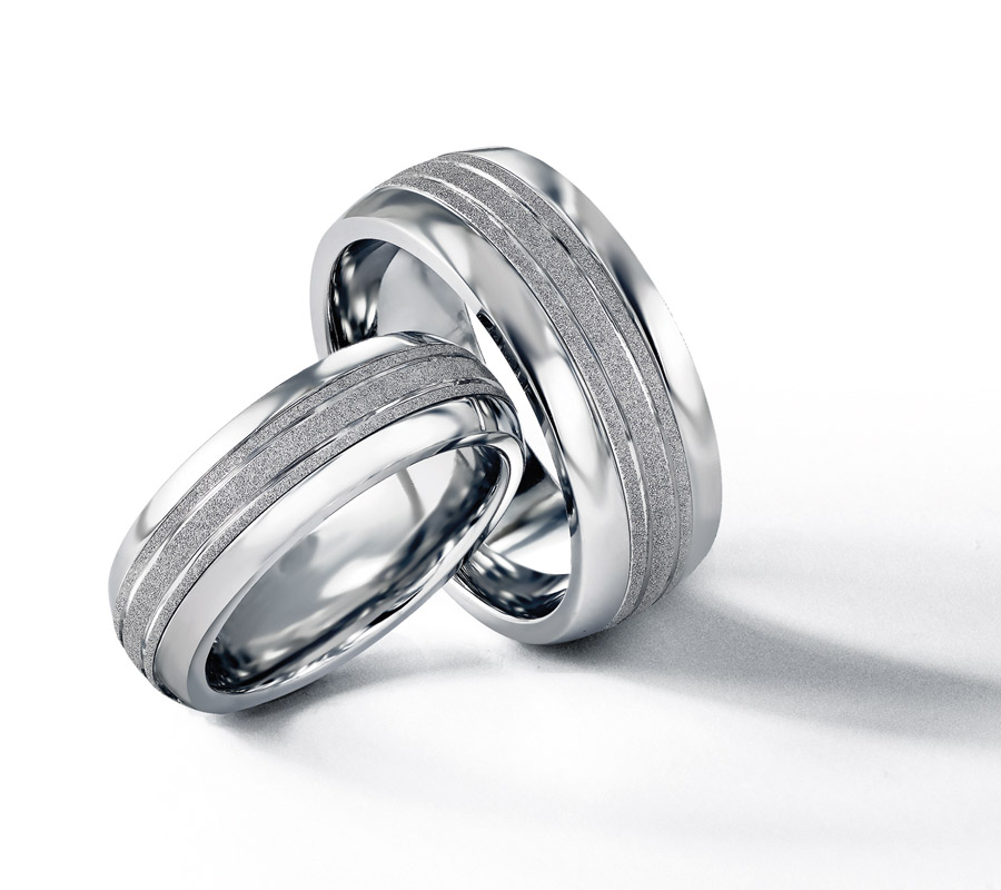 Matching Wedding Ring or Band Set for Couples MADANI Rings